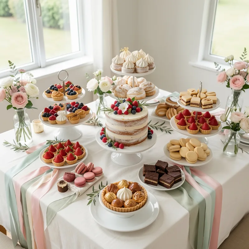 Buffet sucré de baptême : 8 conseils pour un dessert qui fait l'unanimité